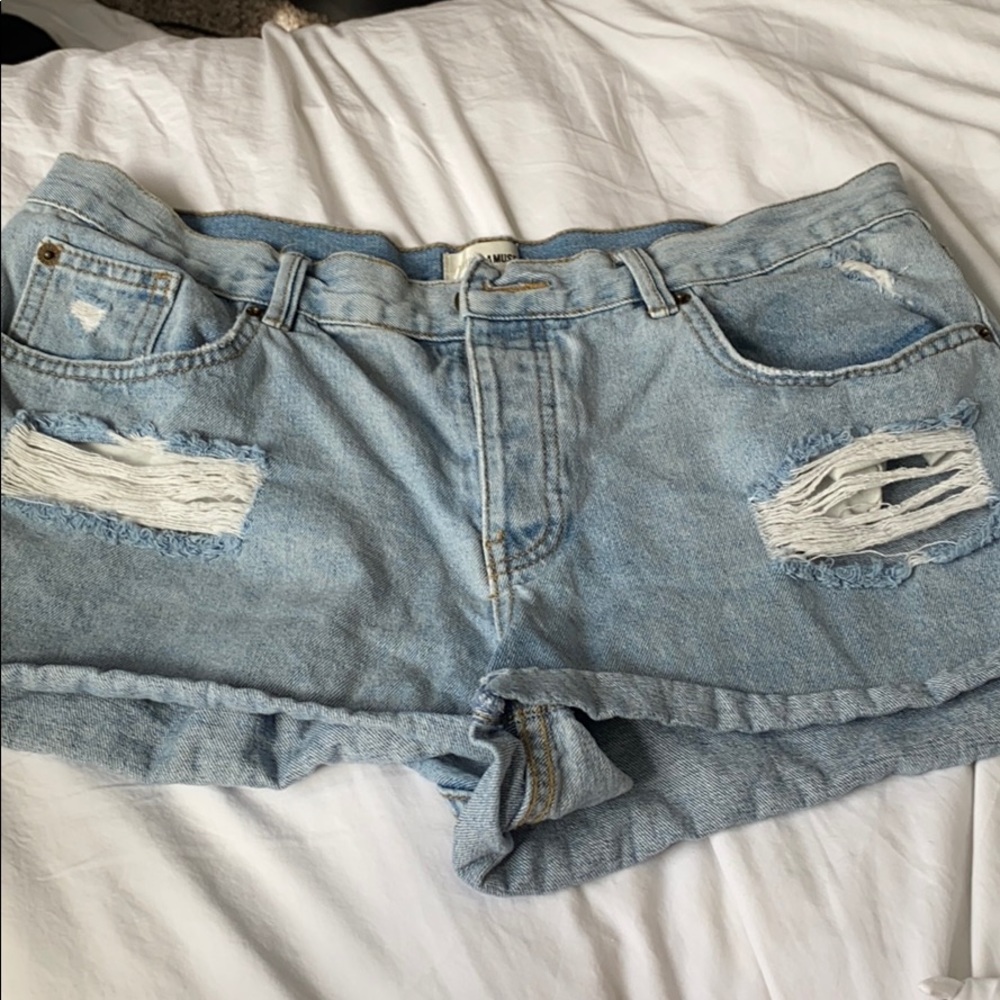 Jean shorts